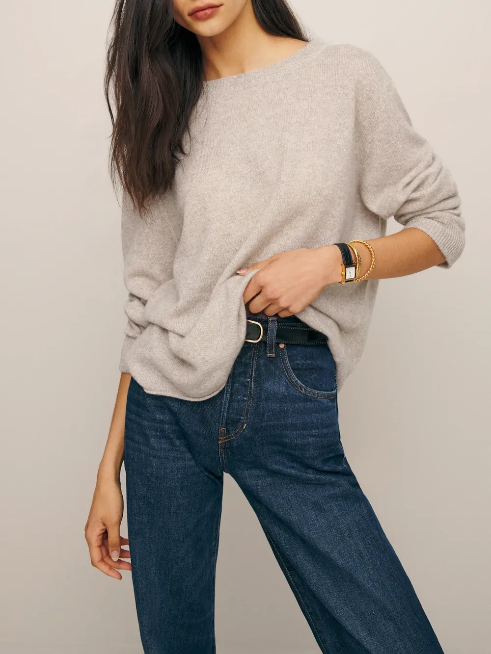Casual Style V Neck Sweater