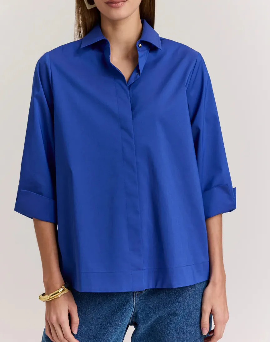 Clean Zip Front Top