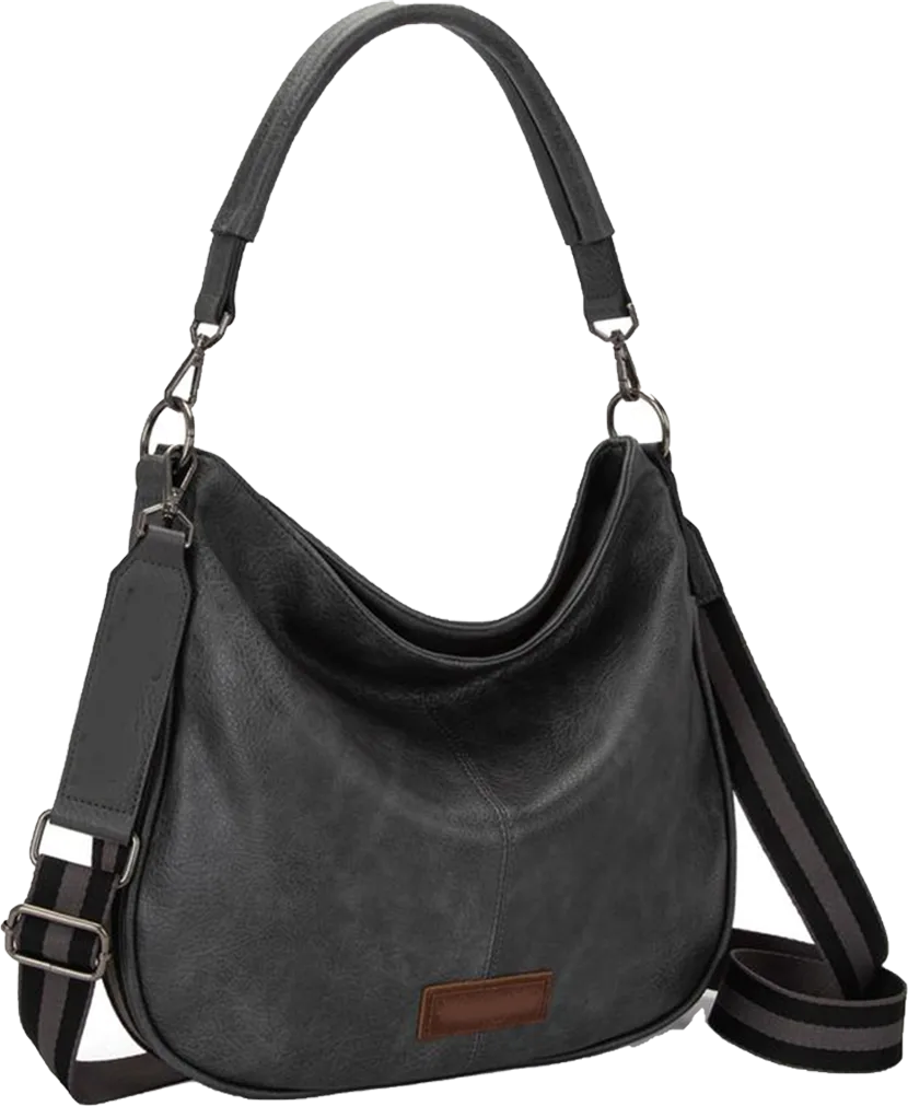 Hobo Bags Large Crossbody Bags for Women – Shoulder Purses with Striped Cotton Straps 🔥 Limited-Time Offer — 50% OFF