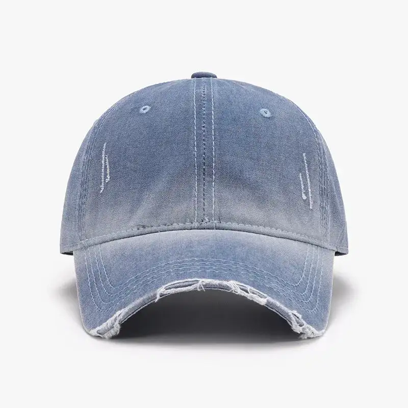 Distressed Washed Adjustable Hat