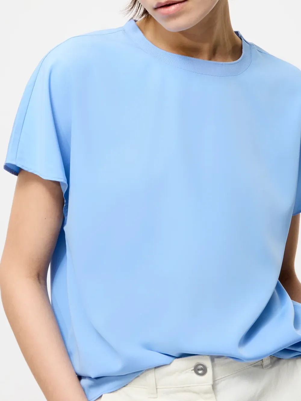 Basic Casual Versatile Short Sleeves