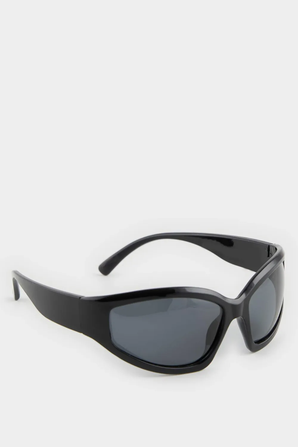 Round-Framed Black Ladies' Sunglasses