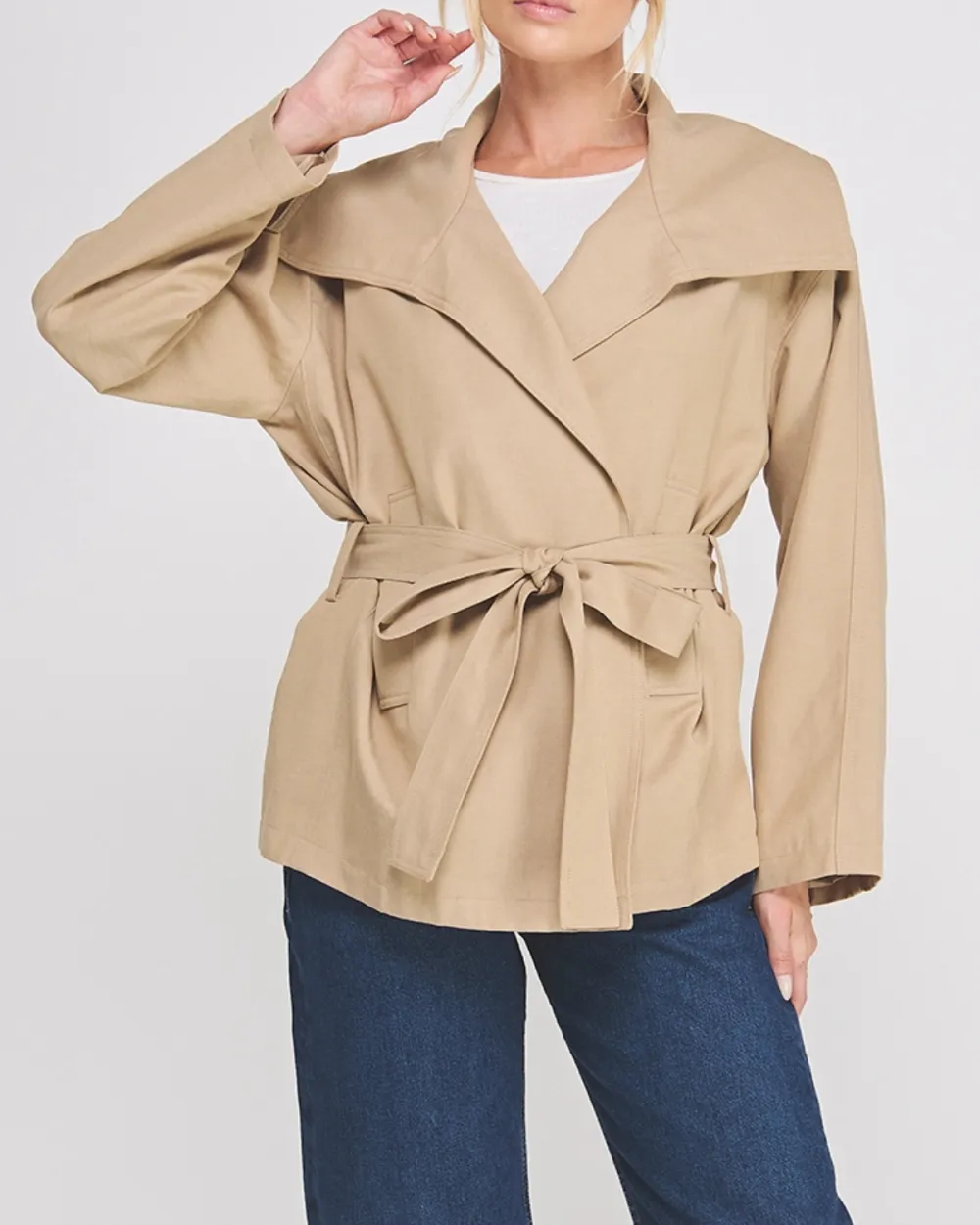 Wrap Trench Coat
