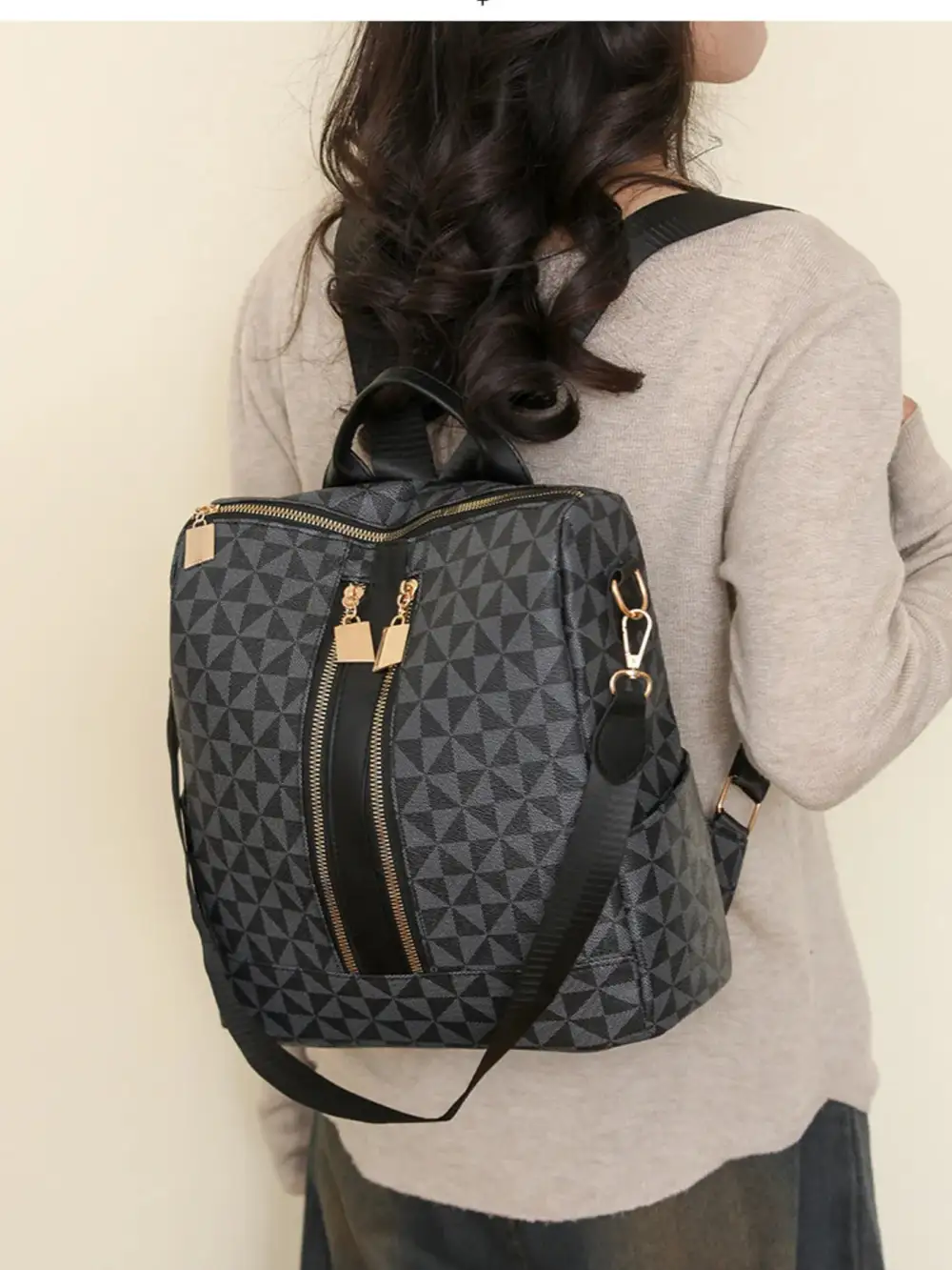 Everyday Geometric Backpack
