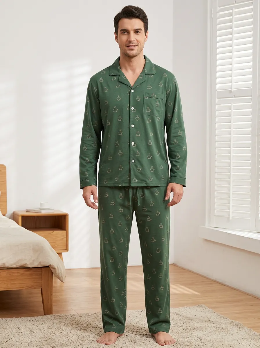 Modern Edition Classic Men's Pajama Set