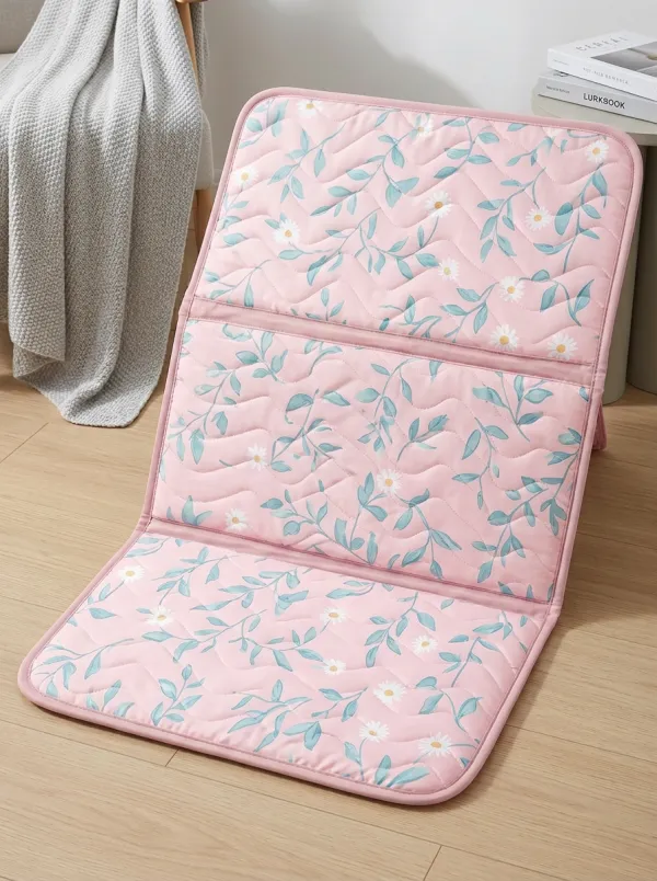 Foldable Floral Daisy Botanical Pattern Cooling Mat