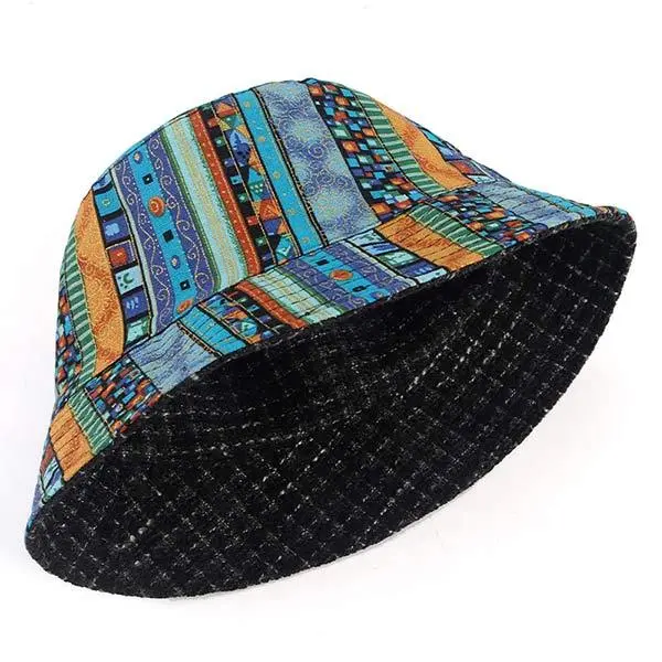 Women'S Vintage Print Bucket Hat 79620031C