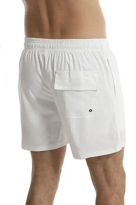 Relaxed Solid Quick-Dry Swim Trunks