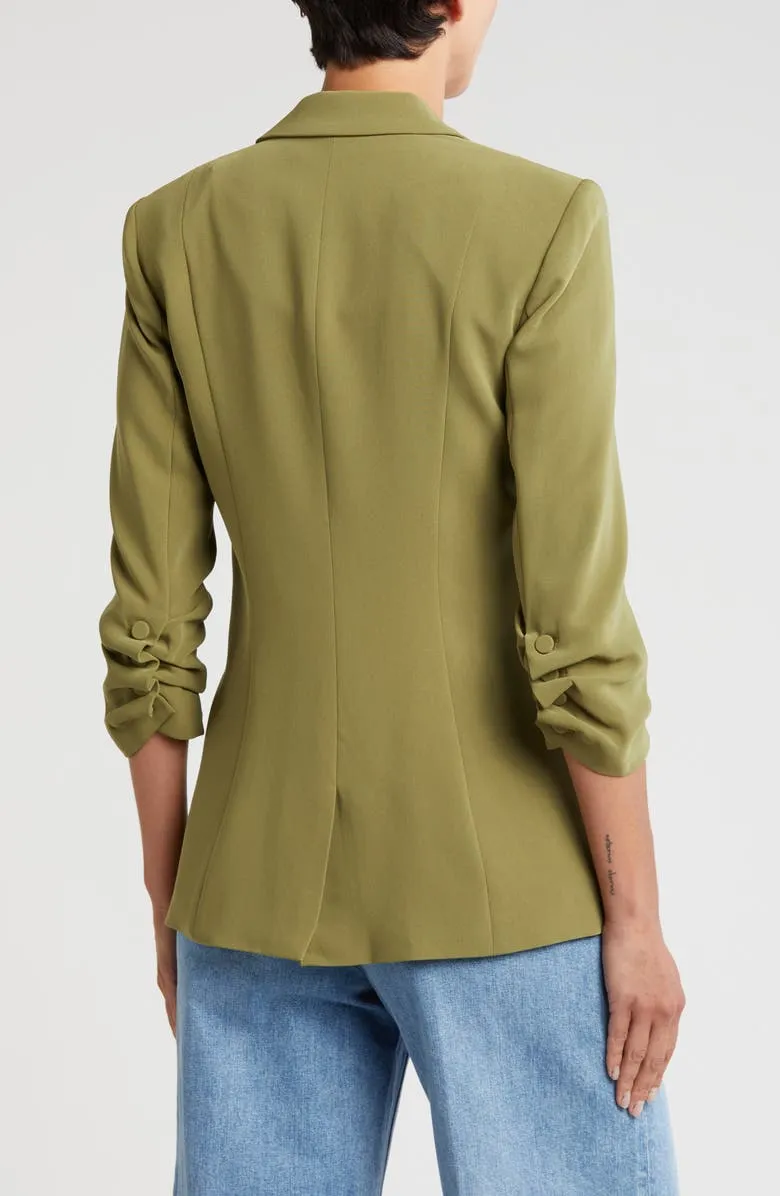 Regular Slight Stretch Crepe Blazer