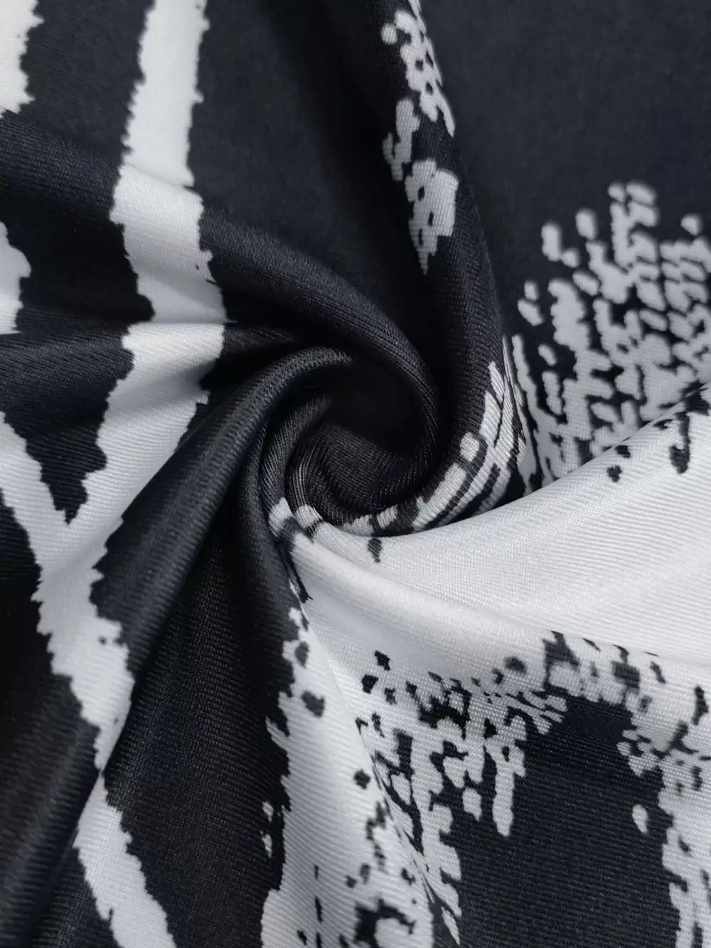 Abstract Print Sleeveless Maxi Dress
