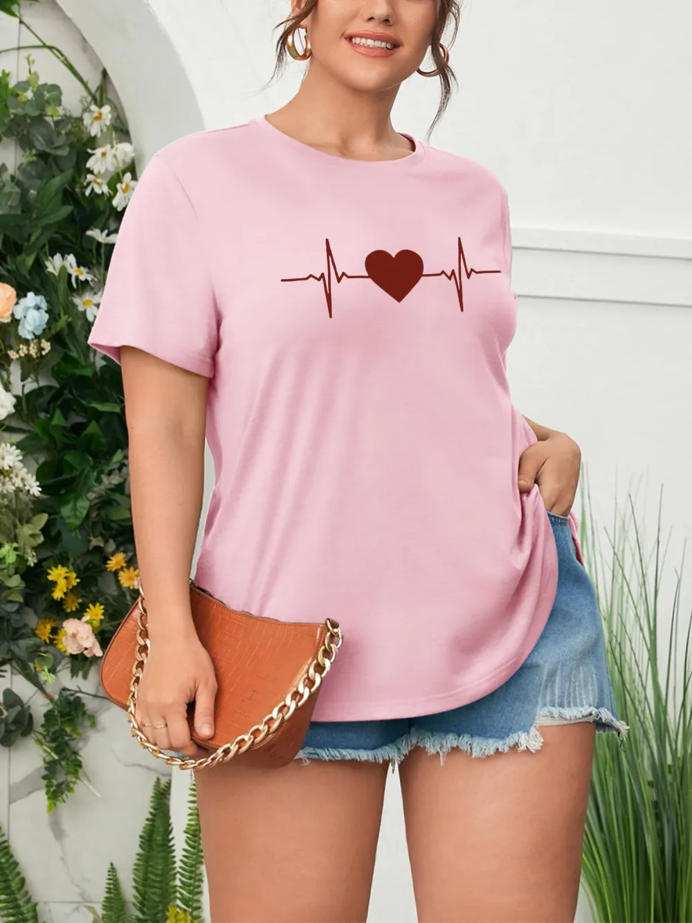 Telepathy Print T-shirt