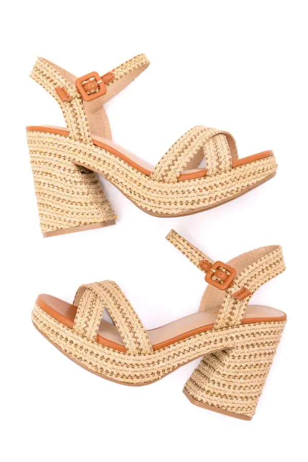 Woven Bon Heels