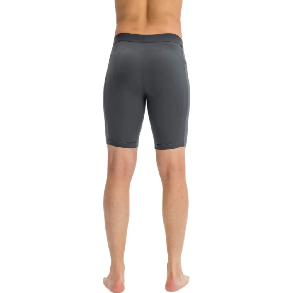 Compression Side-Pocket Stretch Men's Biker Shorts