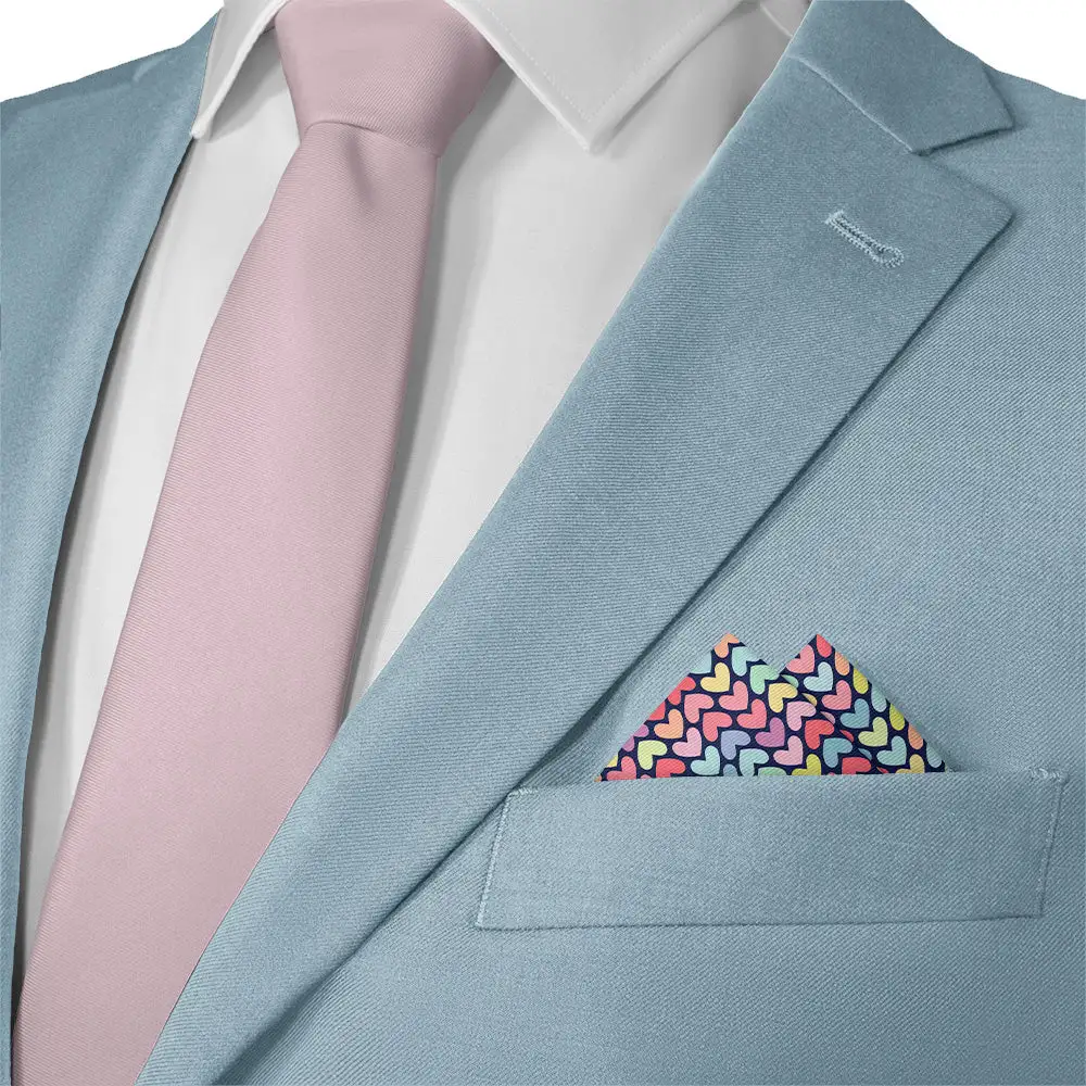 Tailored Decorative Novelty Dotted Pocket Square