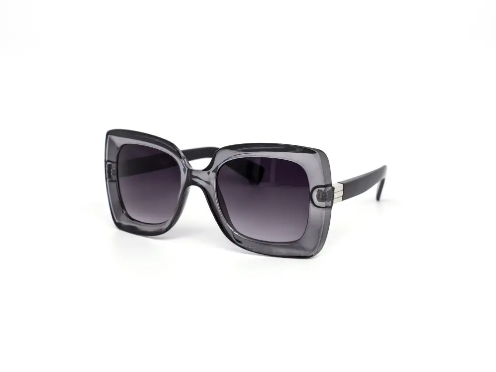 12-Pack Oversized Rectangle Gradient Sunglasses