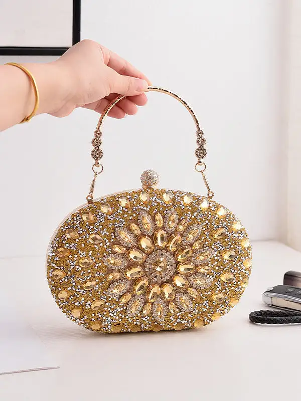 Polished Geometric Shoulder Bag