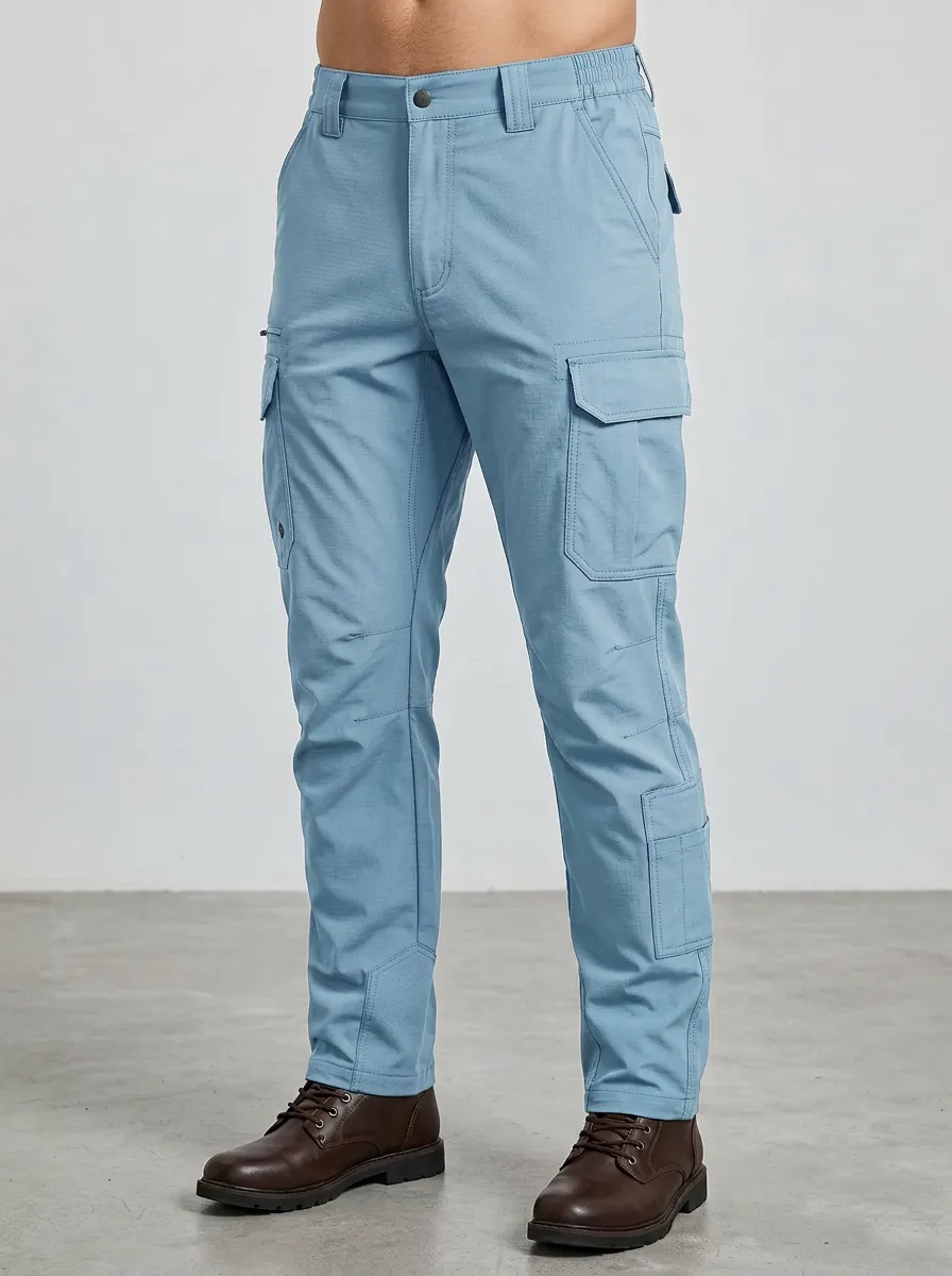 Relaxed Multi-Pocket Cargo Tactical Detail Unisex Tactical Cargo Pants