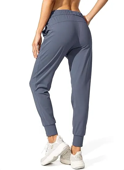 7PACK-Women'S Athletic Pants With Adjustable Drawstring Pockets For Running, Lounging, Workout, And Jogging