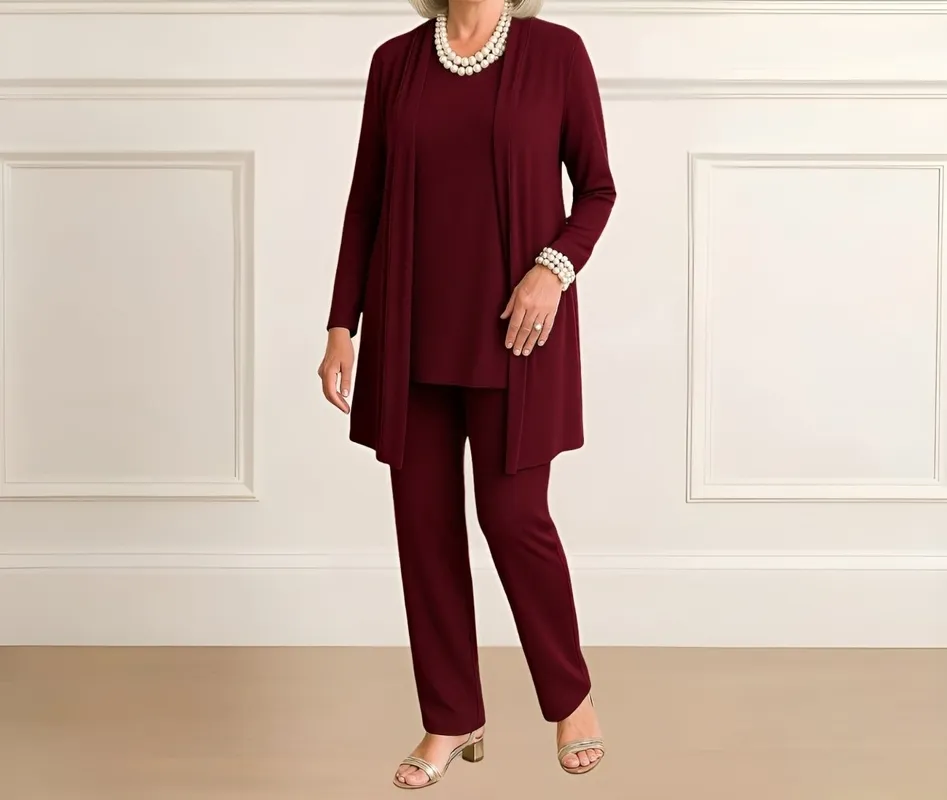 Cardigan Top & Pants Set