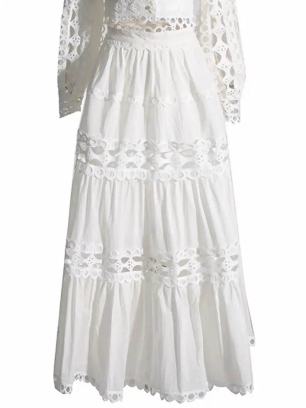 Sharp Button Front Long Sleeve Coordinated Set