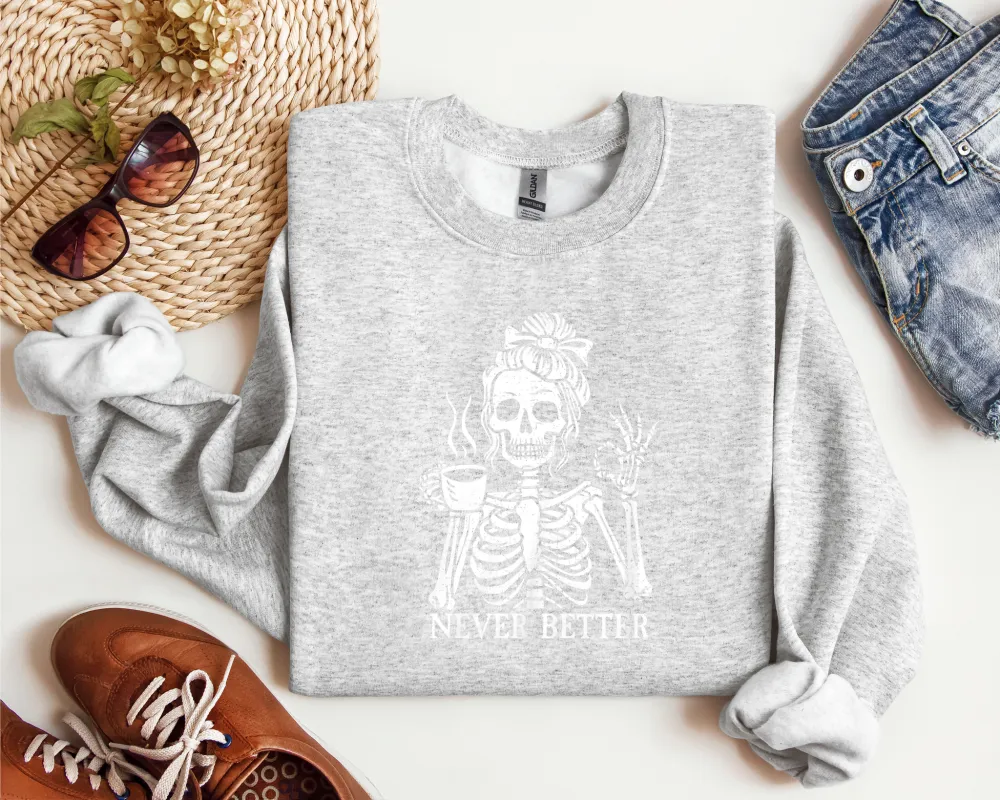 Easy Mood Graphic Crewneck Sweatshirt
