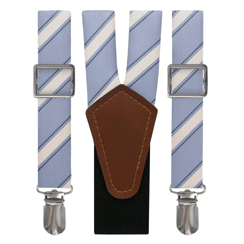 Fox Stripe Pattern Suspenders