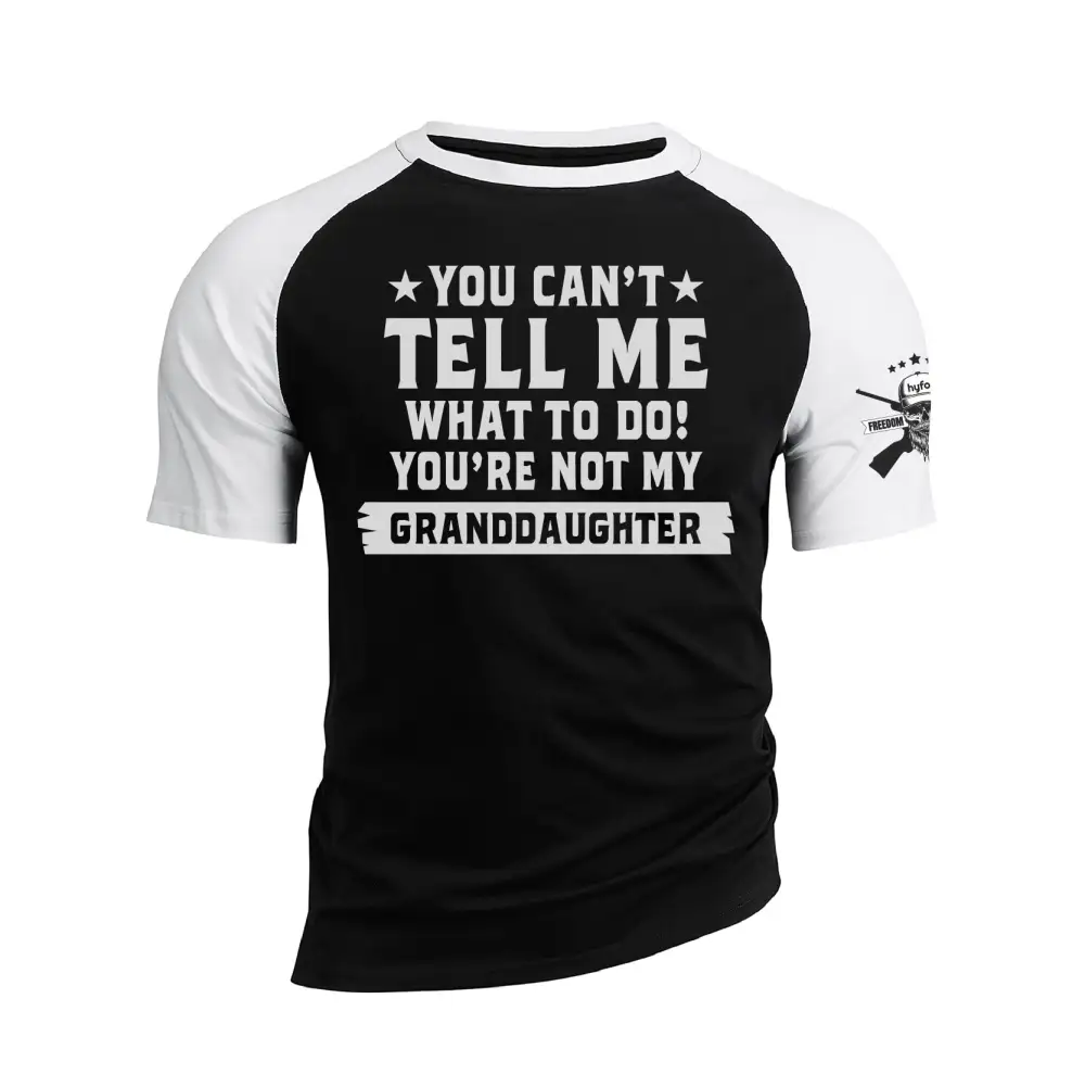 YOU CAN RAGLAN GRAPHIC TEE