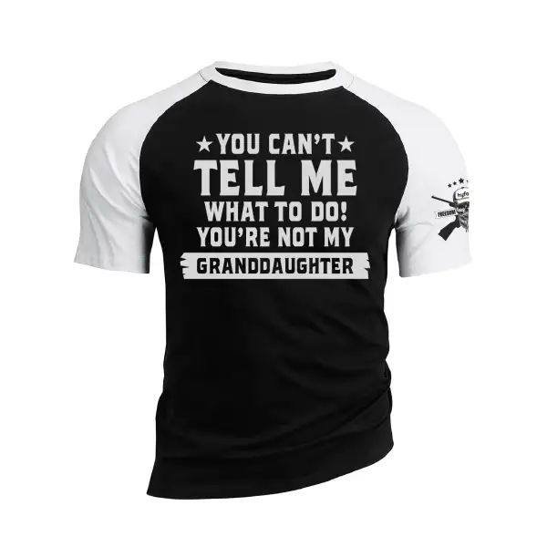 YOU CAN RAGLAN GRAPHIC TEE