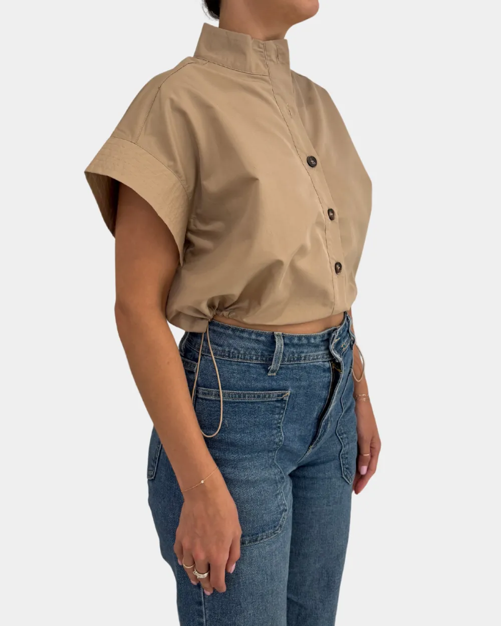 Cropped Utility Top