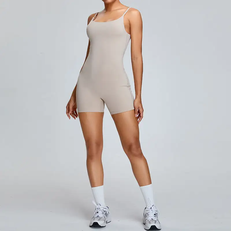 Sculpting Athleisure Chic Romper