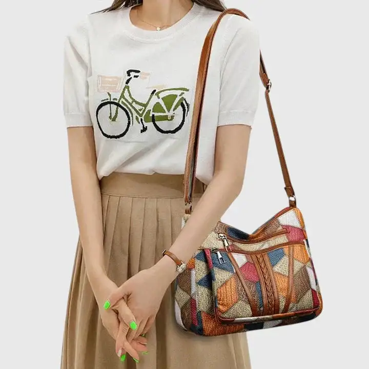Relaxed Structured Leather Handbag