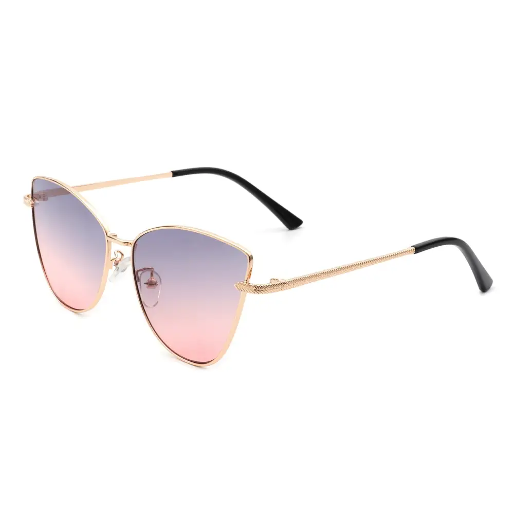 Matte Cat Eye Frame Sunglasses
