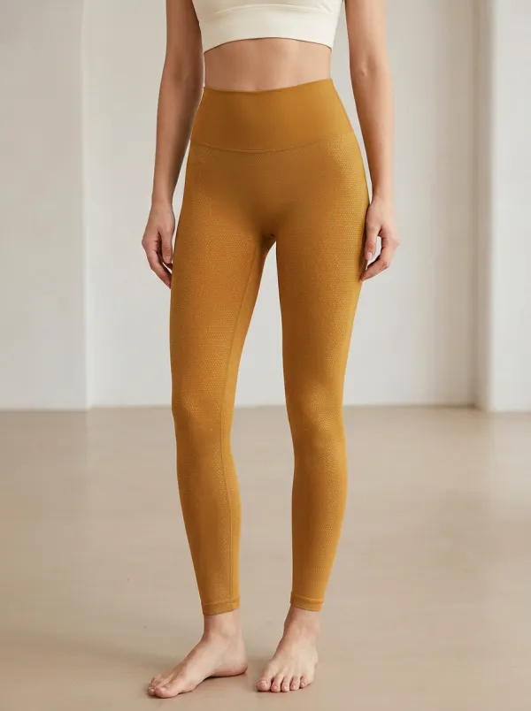 Women's Micro-Dot Pattern Print Yoga Pants