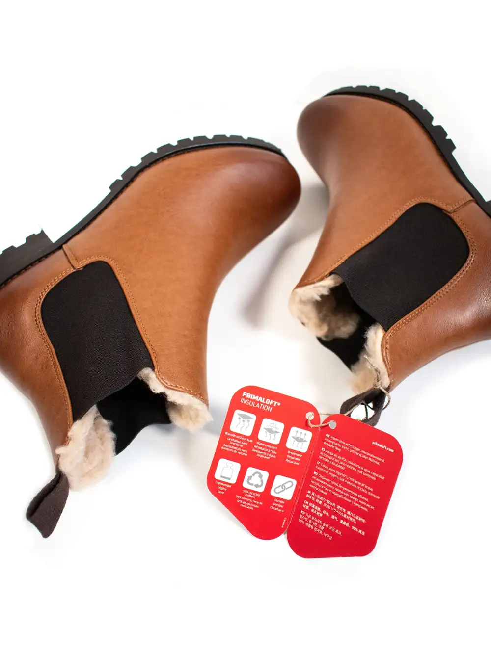 Women's Clean Profile Insulated Vegan Leather Chelsea Boots