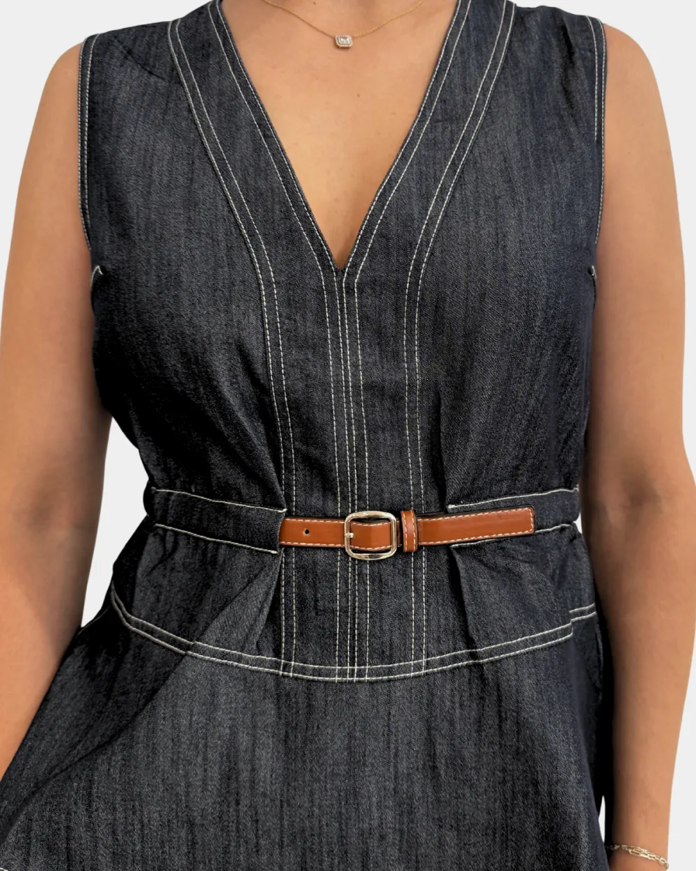 Belt Accent Top