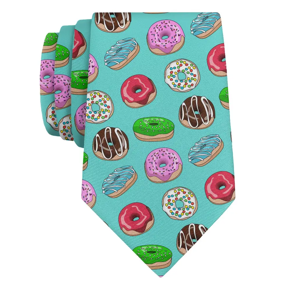 Donut Pattern Necktie