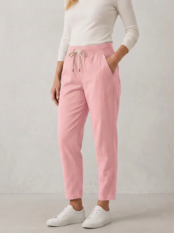 Women's Vintage Inspired Casual Adjustable Drawstring Waist Pants