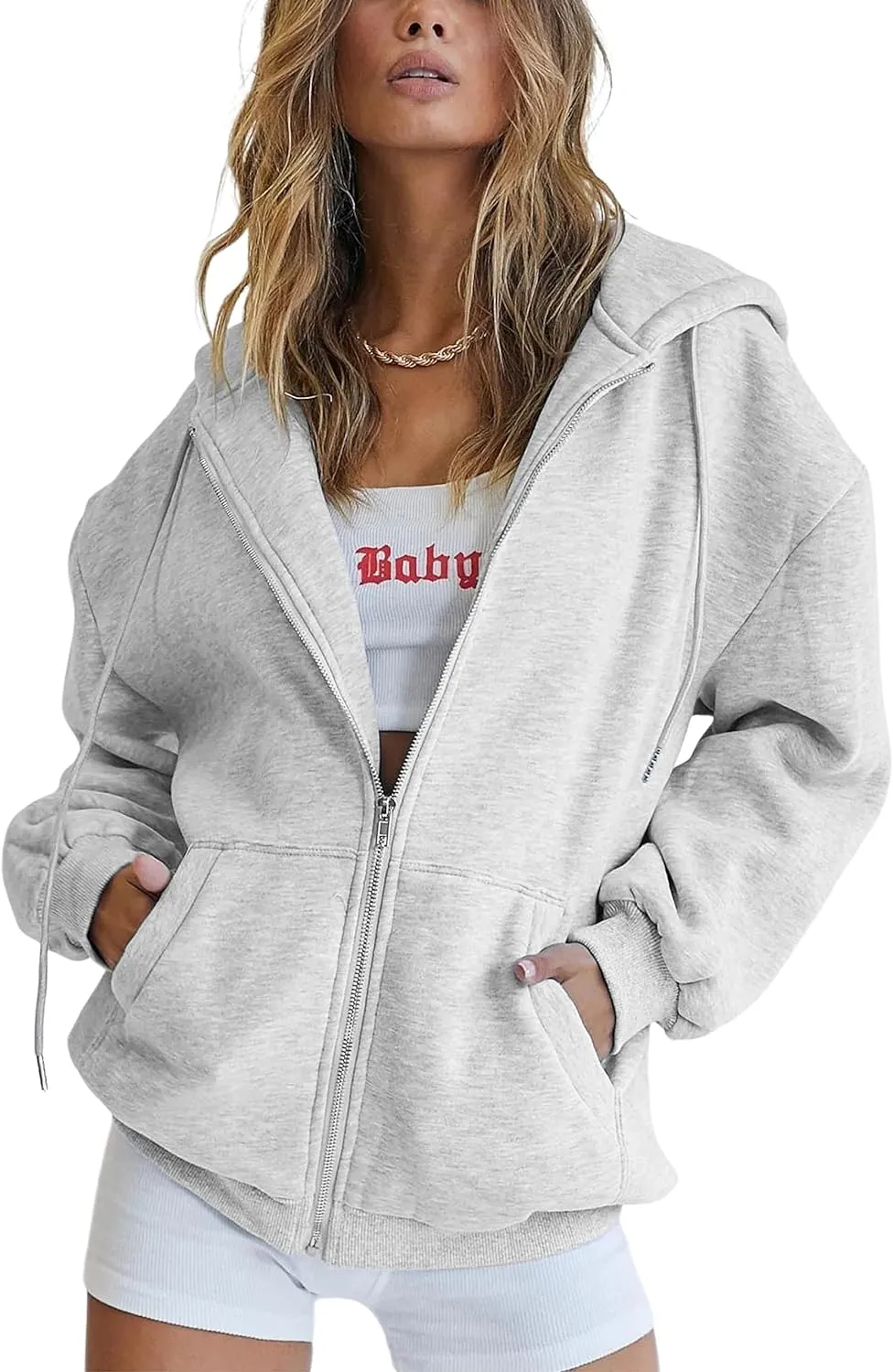 Women's Winter Hoodies Pullover Sherpa Fleece Warm Heavyweight Sweatshirt