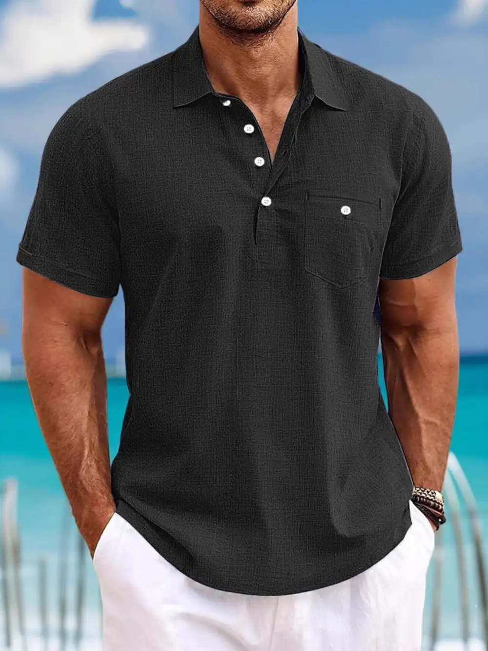 Breathable Polo Shirt
