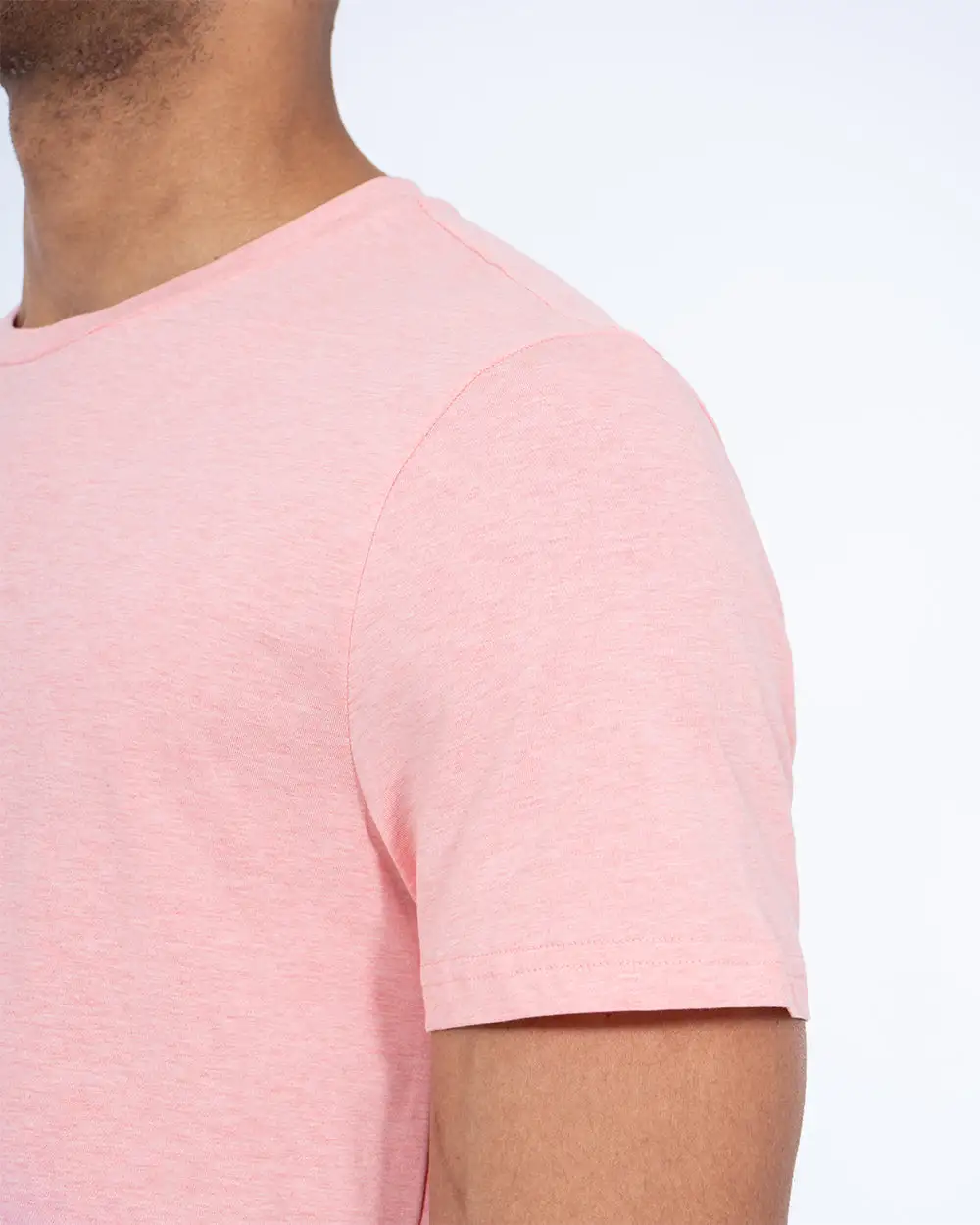 Everyday Simple Fitted Crew Neck Short Sleeve T Shirt