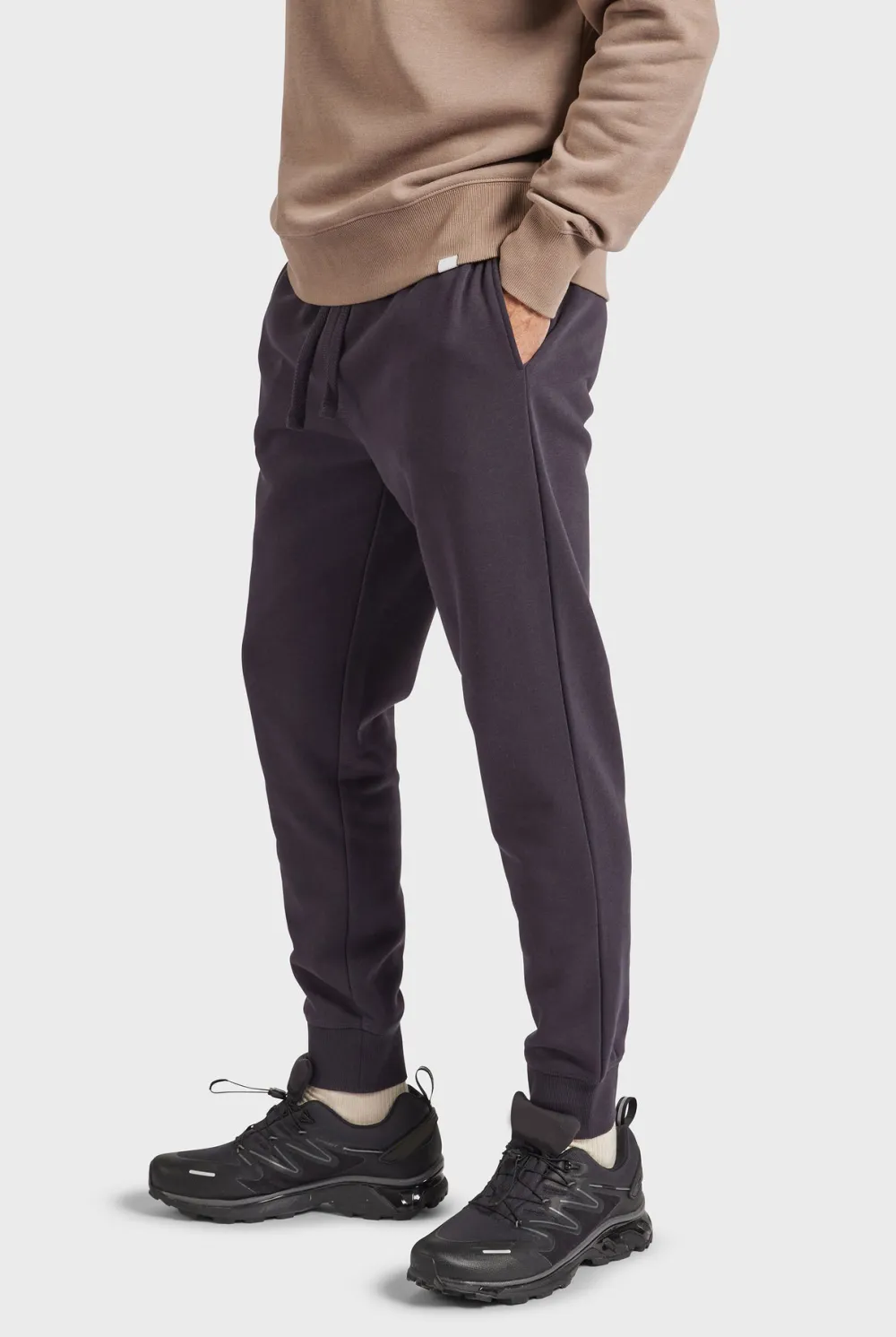 Academy Sweat Pant-Oxford heather