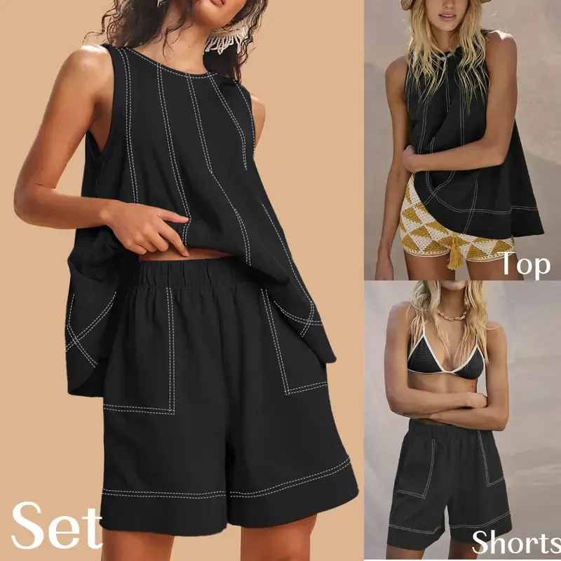 Women's two-piece pure cotton set