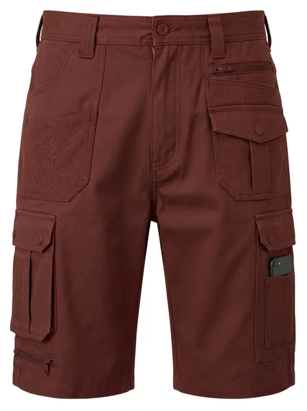 Men's Olive Green Multi-Pocket Tactical Cargo Shorts
