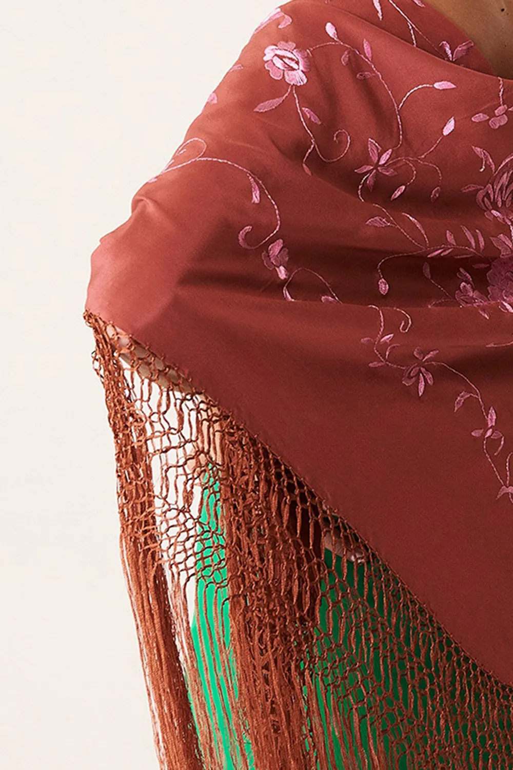 Flower Patterns Shawl