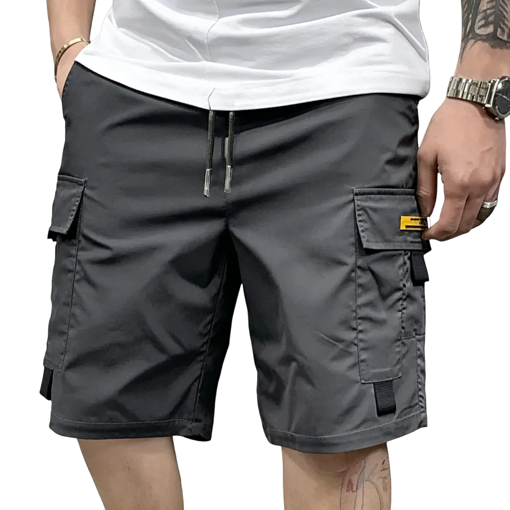 Men'S Multi-Pocket Cargo Shorts