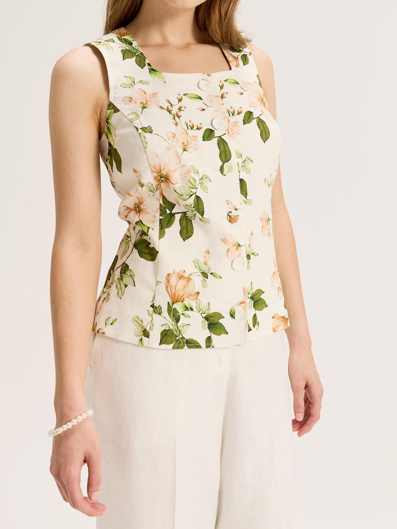 Venus Floral Top