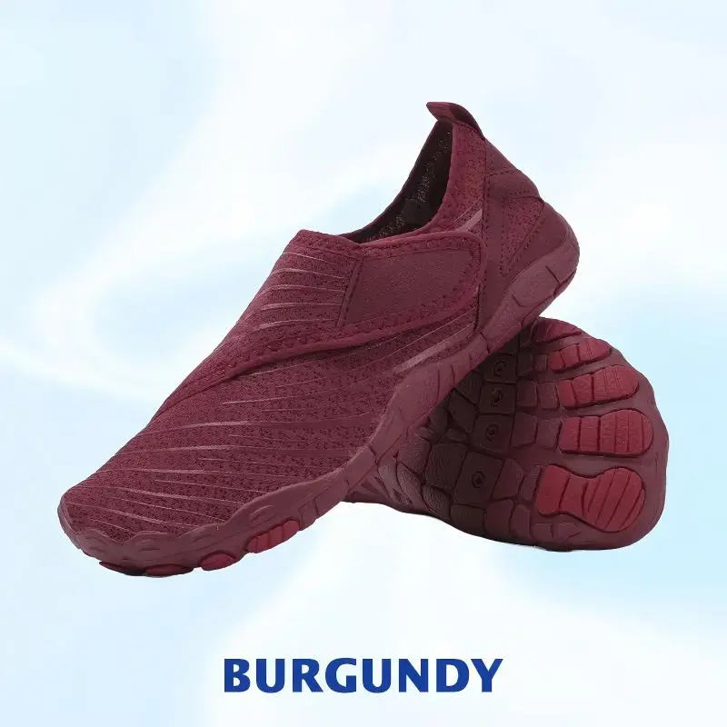 Wide Toe Box Waterproof Barefoot Shoes For Seniors