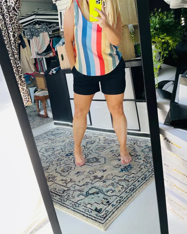 Contemporary Linen Relaxed Shorts