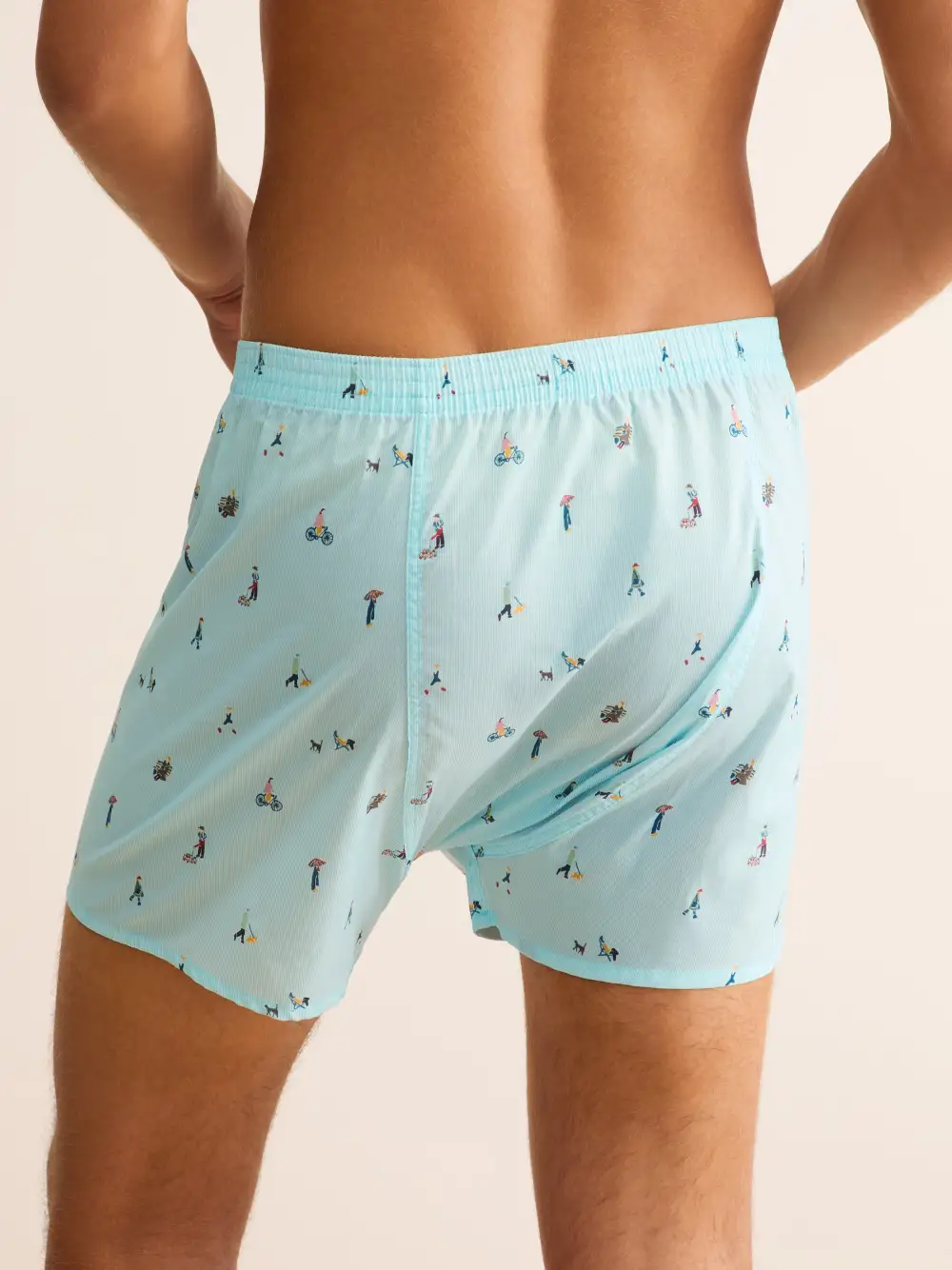 Classic Fit Cotton Batiste Stripe Boxers