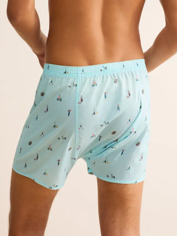 Classic Fit Cotton Batiste Stripe Boxers